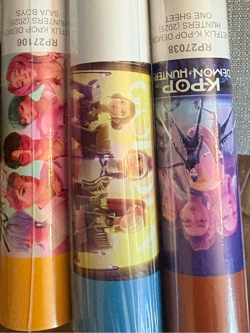 Kpop Demon Hunter Posters - set of 3